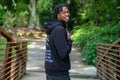 Black Proverbs 16:9 Zip Up hoodie