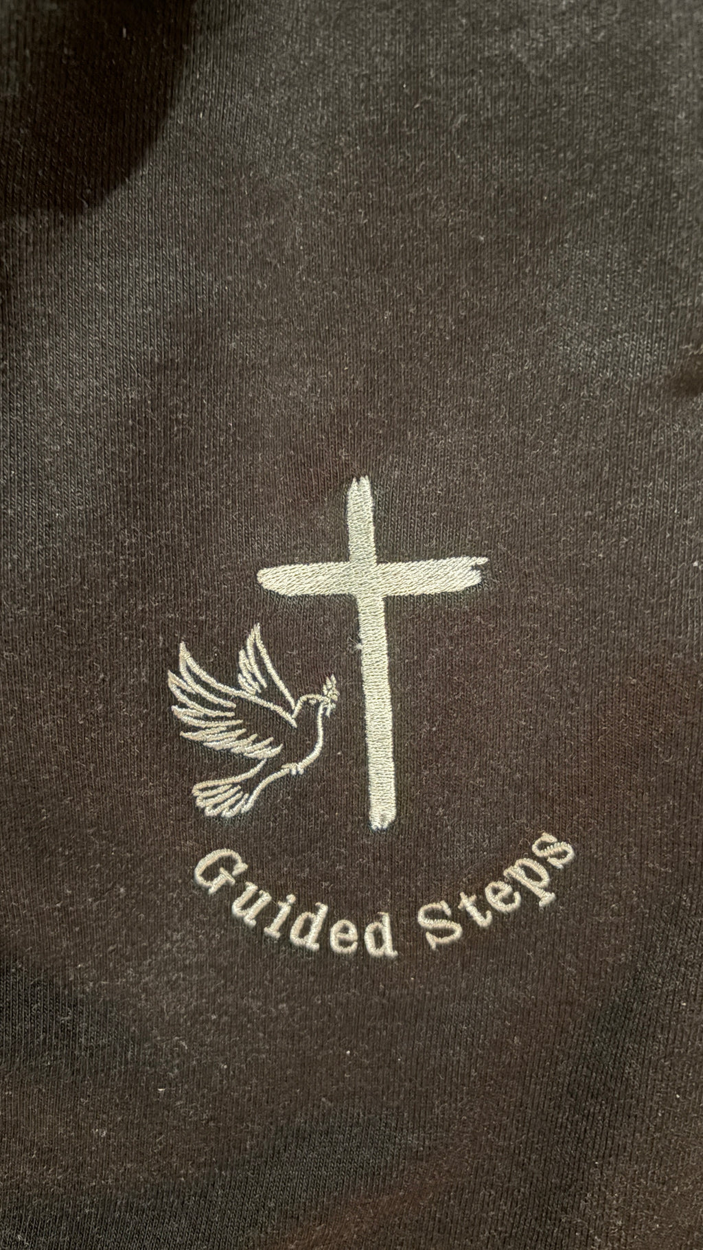 Black Guided Steps Sweatpants