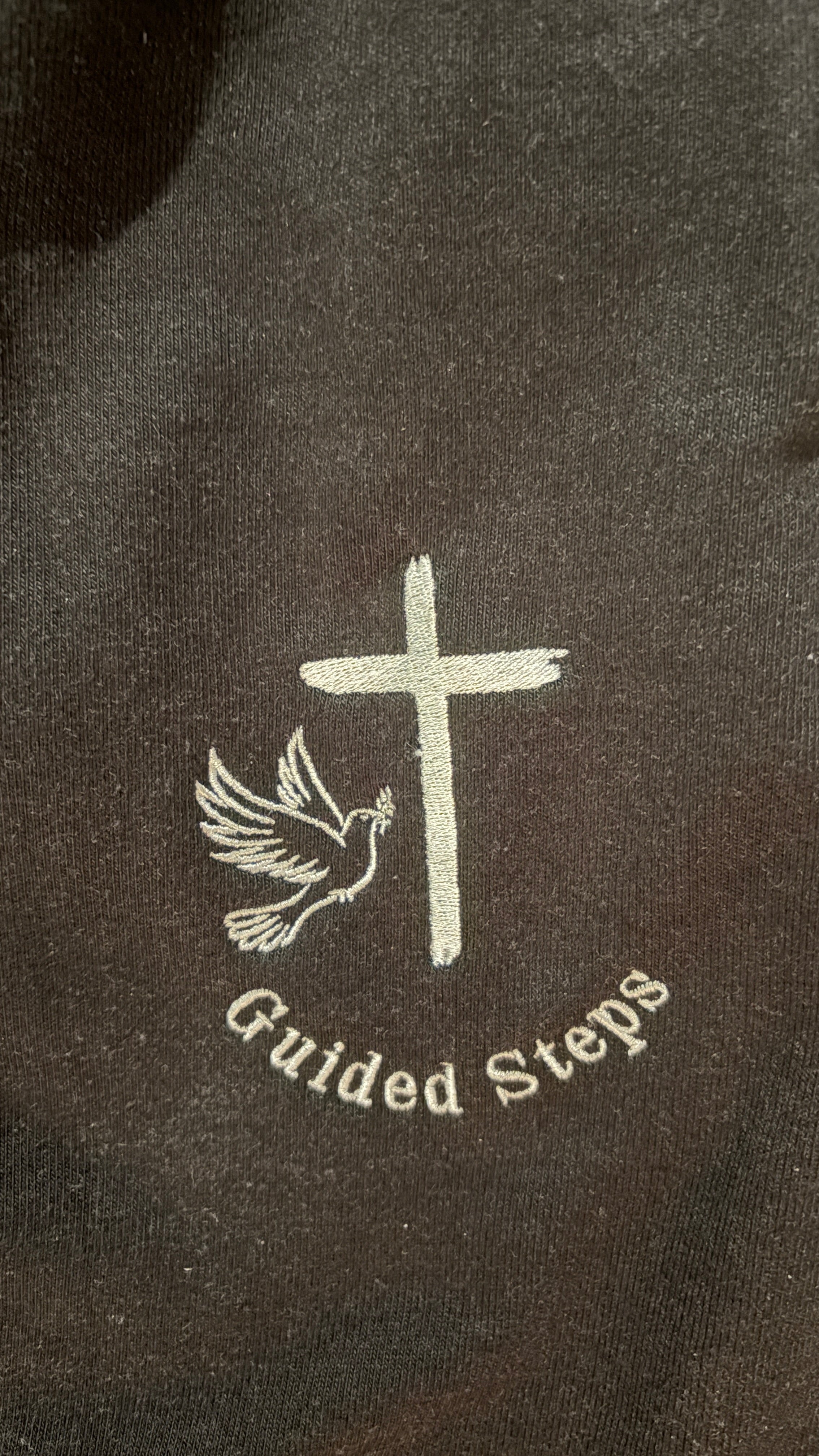 Black Guided Steps Sweatpants
