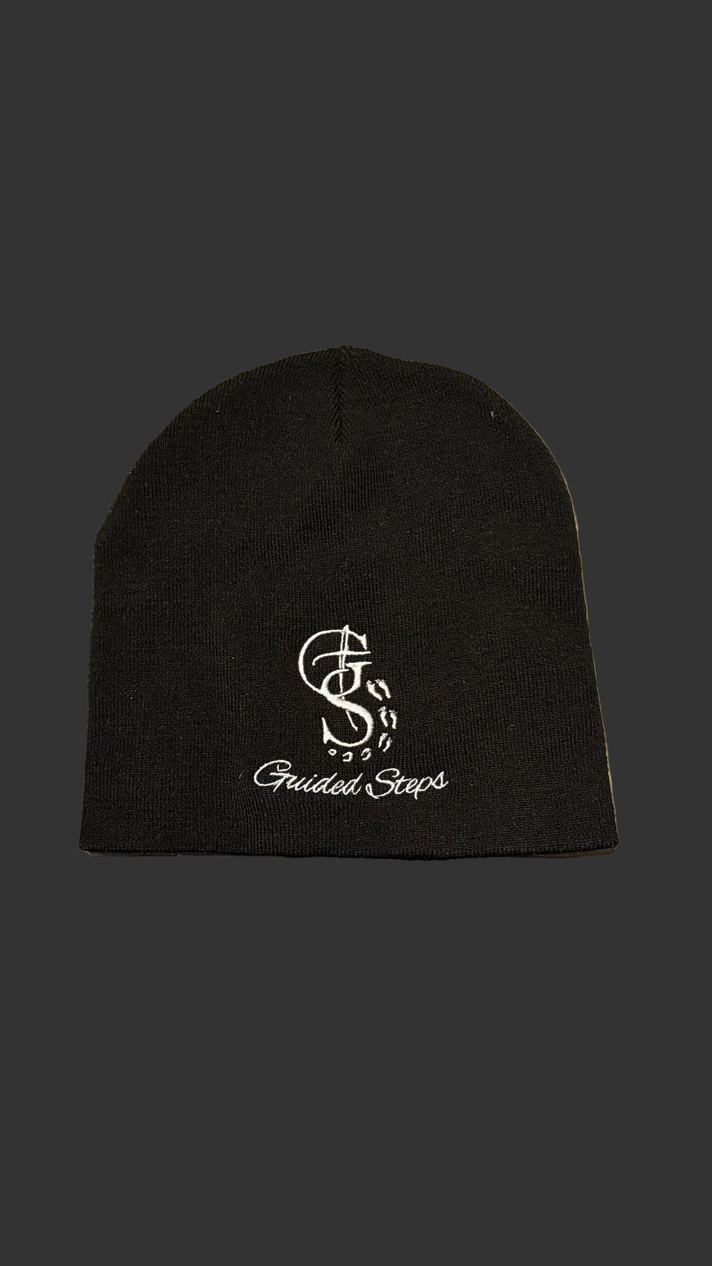Black Guided Steps Beanie