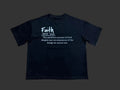 Black Faith Definition Shirt